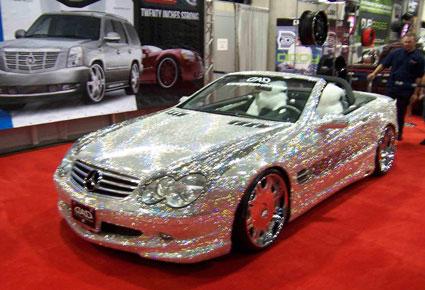  "مرسيدس بنز SL500" مرصعة بالماس